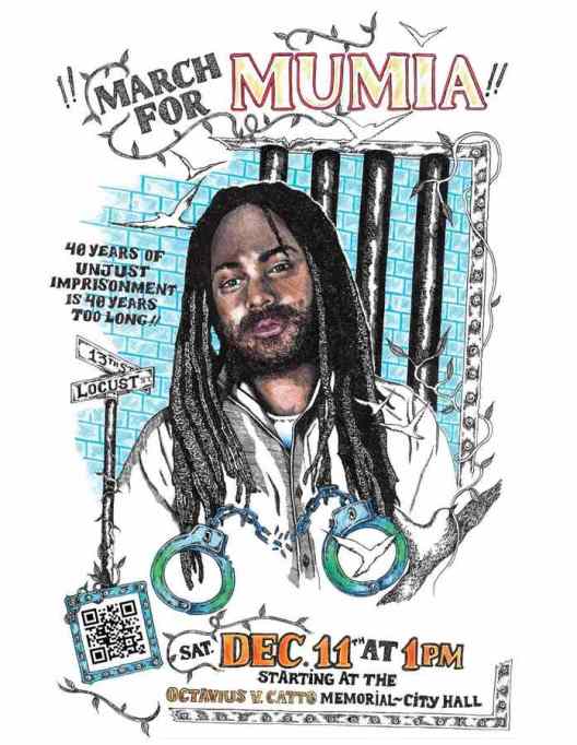 March for Mumia in Philadelfia